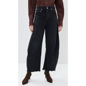Citizens of Humanity Horseshoe Jean Sonnet Size 23 Cropped Wide Leg